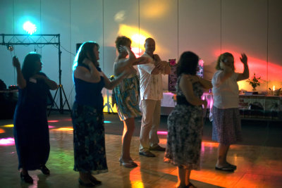 Sandra, Peggy, Delaura, Torin, Carolyn, and Connie