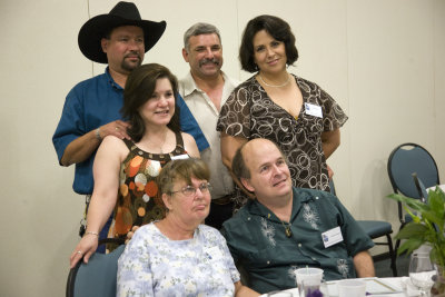 Mike, Gilbert, Rose, Lydia, Sandy, and Johnathan