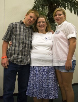 Connie (Blethen), Chelsea and Steven Teal