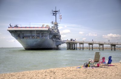 uss lexington (cv16) - corpus christi