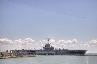 uss lexington (cv16) - corpus christi beach