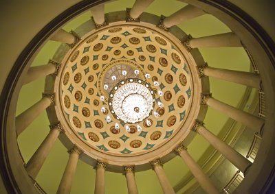 The Small Senate Rotunda in the U.S Capitol Building - Washington, DC