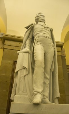 Statue of John Calhoun, U.S Capitol Building - Washington, DC
