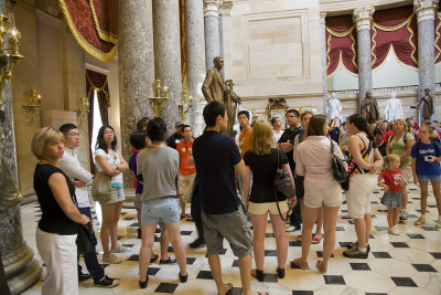 National Statuary Hall in the U.S. Capitol Building - Washington, DC