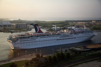 the carnival elation arriving in mobile