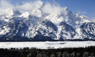 Jackson Hole, The Grand Tetons and Yellowstone - February, 2011