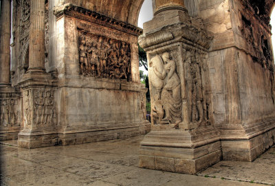 the arch of constantine, rome, italy (6/07)