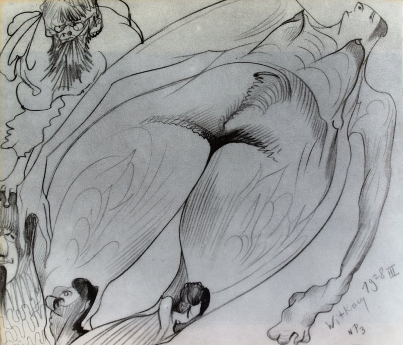 1928, pencil on paper