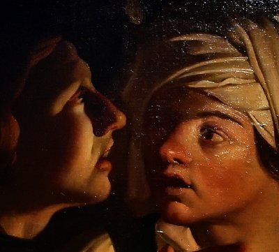 Dirck van Baburen, The Denial of St. Peter, 1st half of the 17th century, (detail)