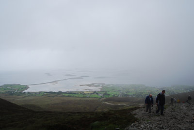 Climbing the holy mountain of Ireland