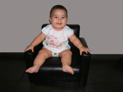 Veja minha poltroninha!