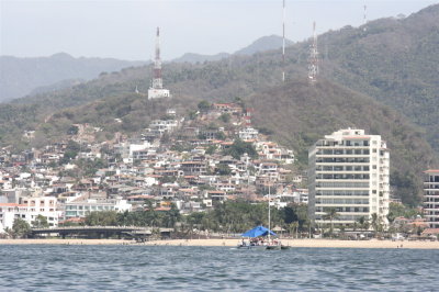 Puerto Vallarta from sea