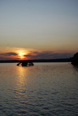 Sunset on Woods Reservoir