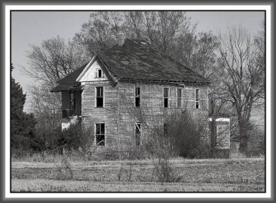 Tucker Plantation House  --  Winter