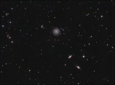 NGC 2857 (Arp 001) and NGC 2856/4 (ARP 285)