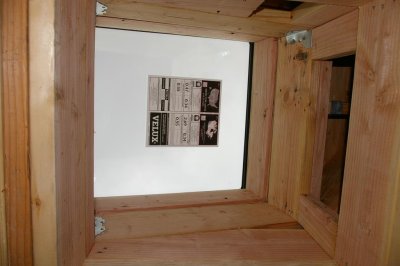 First window - Bathroom skylight