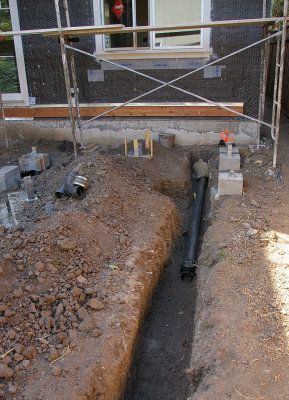 New Sewer Line