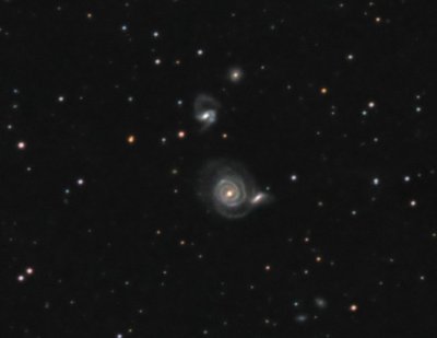 NGC 5752/4(Arp 297)