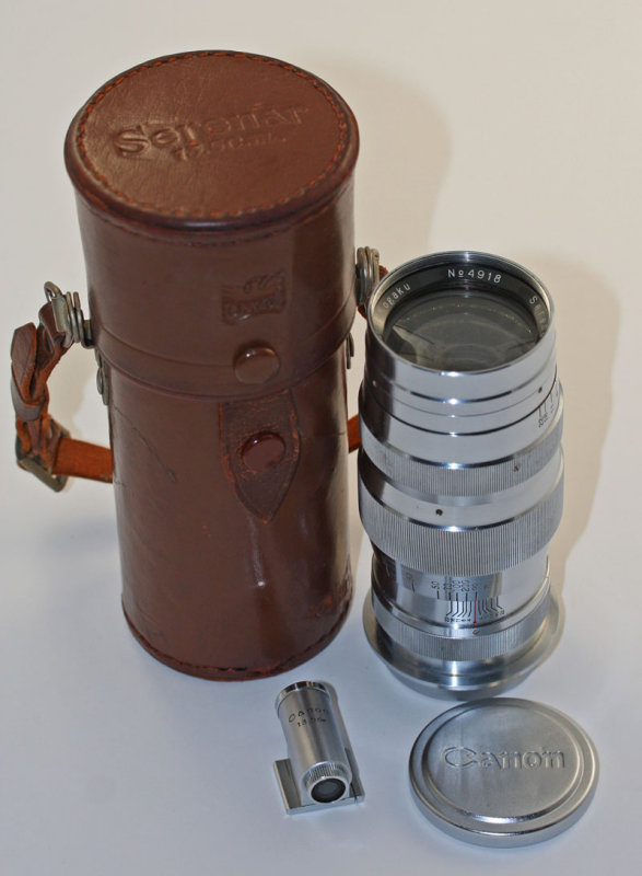 Lens with Case, Cap & Finder