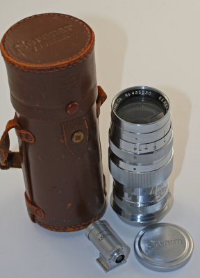 Lens with Case, Cap & Finder