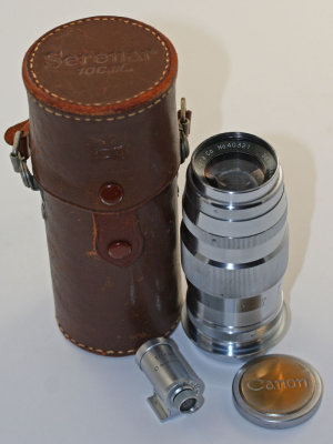 Lens with Case, Cap & Finder