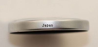 Front Cap with Japan Engraved on Side Rim