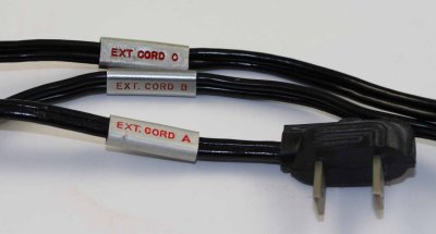 Cords A, B & C.  Condition Rating:  Excellent