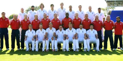 The England Cricket Team Winter 2009
