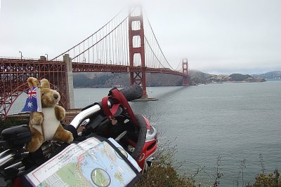 Ready to cycle the Golden Gate bridge