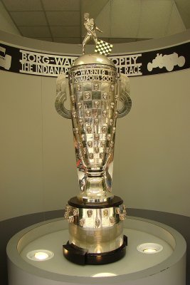 The Indy500 trophy