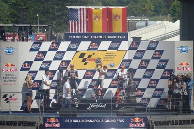 The MotoGP Podium