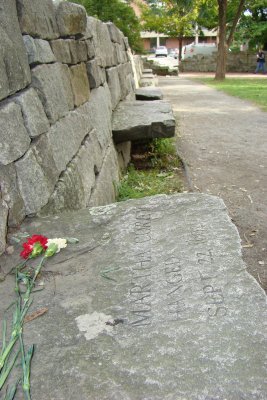 Witch victims memorials