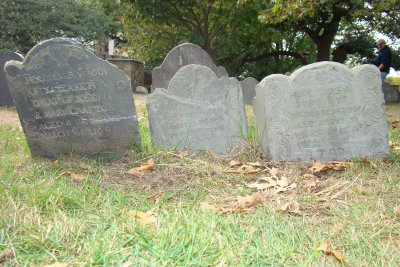 17th Century graves