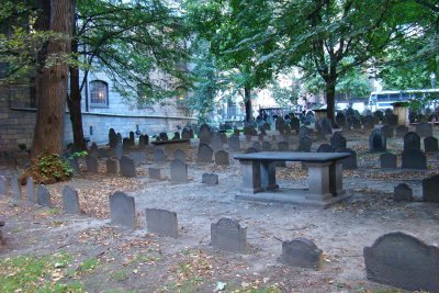 Boston's Old Burial Ground (c1630's)