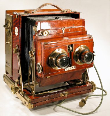 Thornton Pickard Royal Ruby Stereo Field Camera