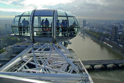London - At the top of the Eye