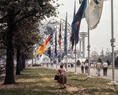 Unisphere and New York State Pavilion Observation Towers