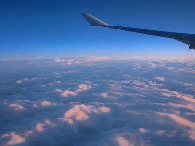 Flying to San Francisco