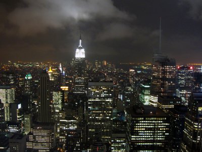 New York City skyline June 2008