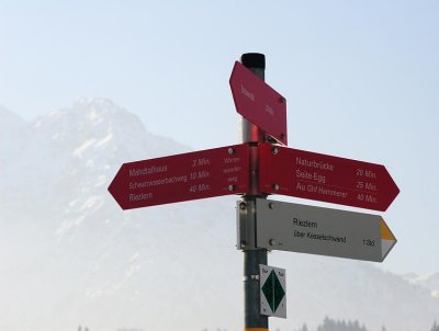 Kleinwalsertal - Winterwanderung Hörnlepass / Waldhaus