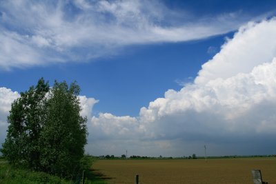 Quiet Countryside not far from an heavy thunderstorm