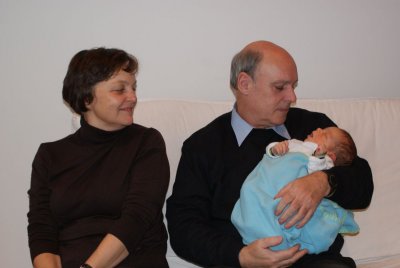 with grandma and grandpa