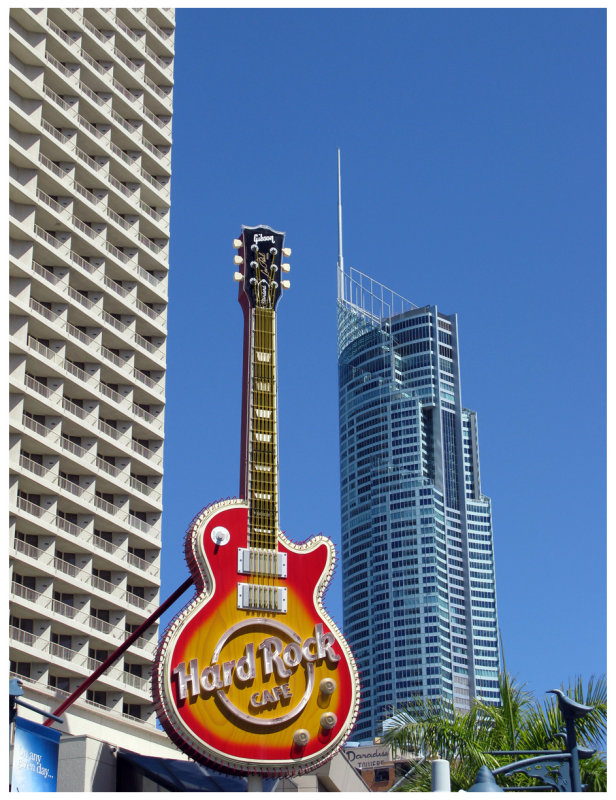 Modern Icons. The Q1 (right) is the tallest residential building in the world