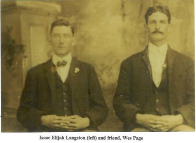 Isaac Elijah Langston & Wes Page