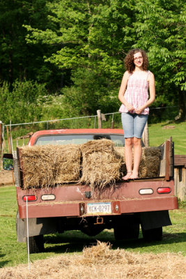 Girl and her Truck