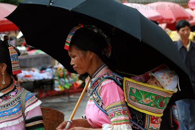 Under the umbrella