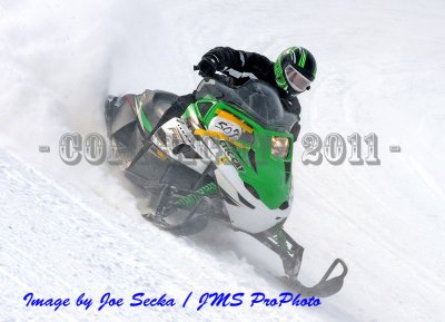 Sharon Speedway Snowmobile Racing 01/22/11