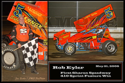 Rob Eyler - 410 Sprint Winner