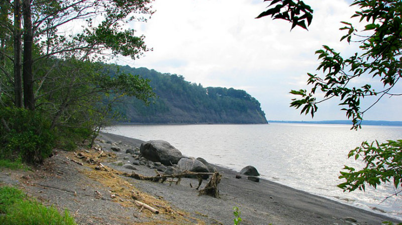 une anse du Saint-Laurent