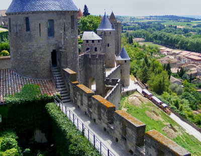 les murailles de Carcassonne